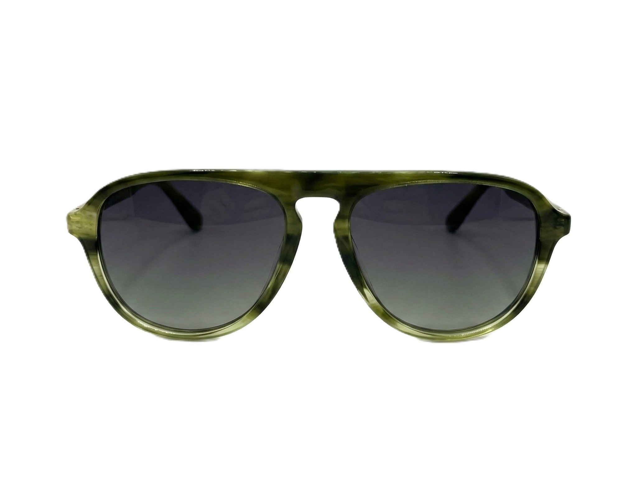 Riven — Moss Marble Navigator Frames & Smoke Gradient Lenses