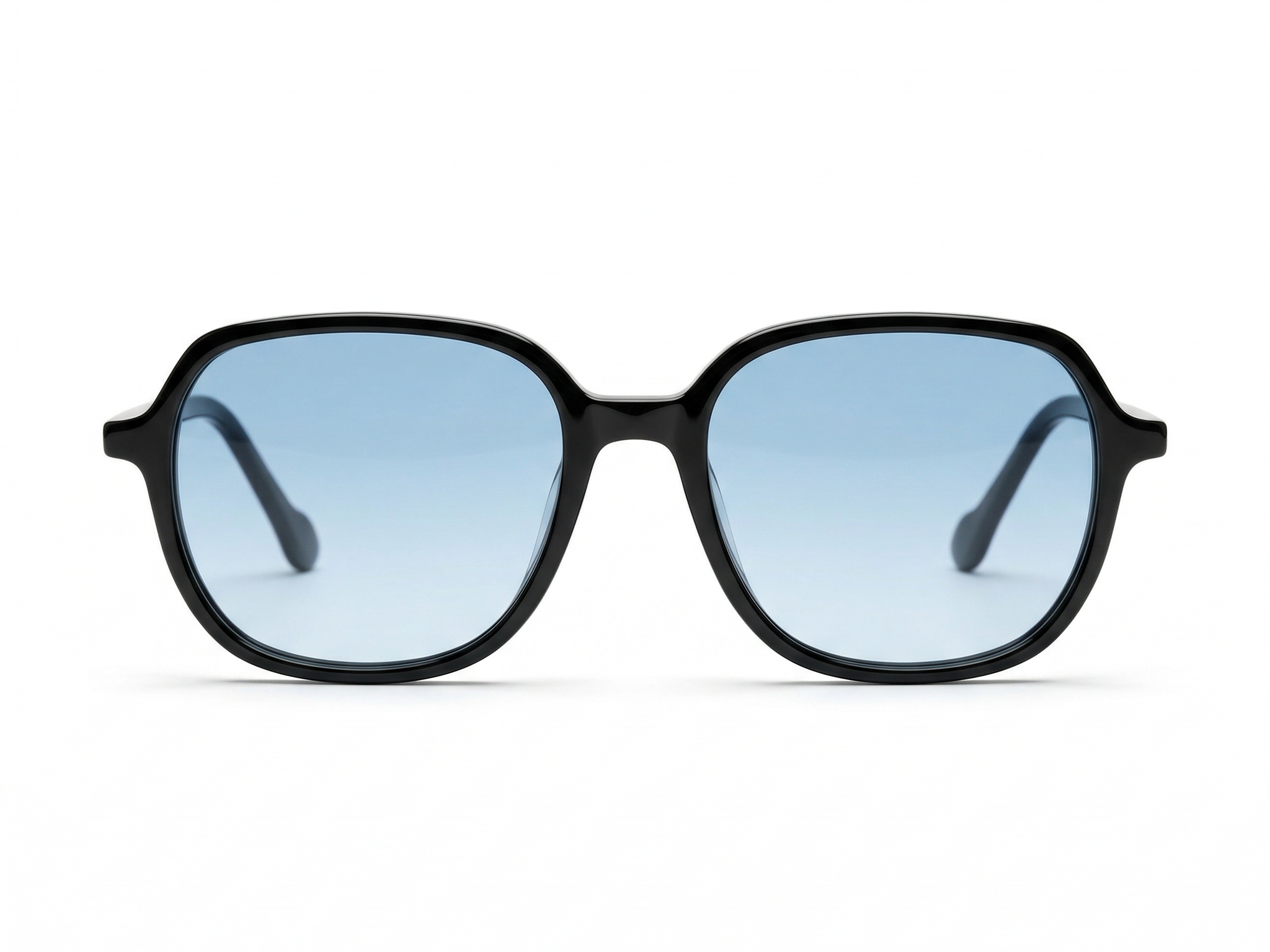 Kairo — Black Frame & Sky Blue Lenses
