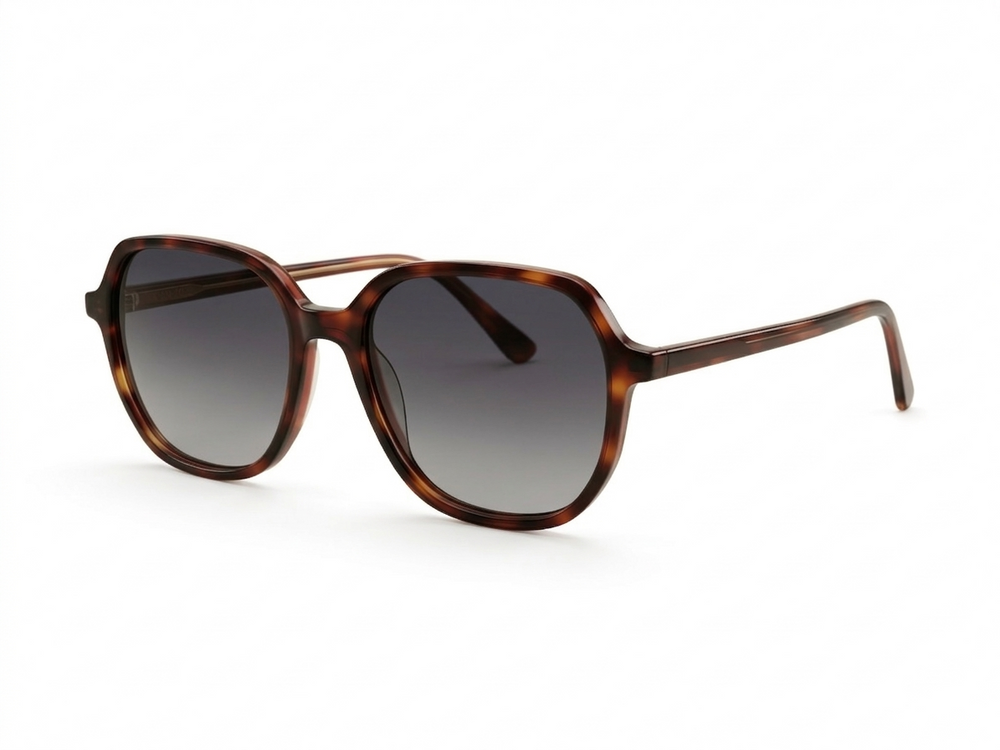 Kairo — Tortoise Frame & Grey Gradient Lenses
