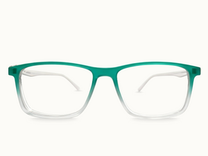Half Green Half Transparent